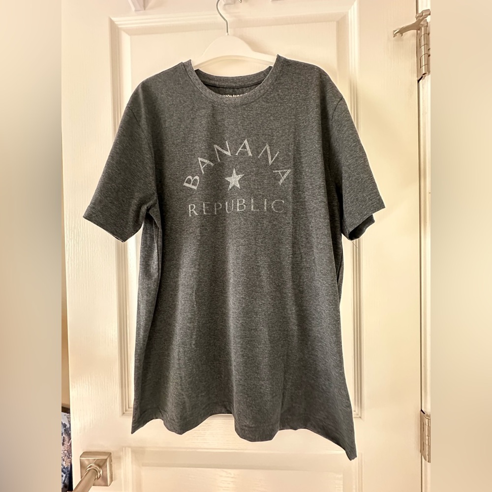 Banana Republic Gray Men's Shirt